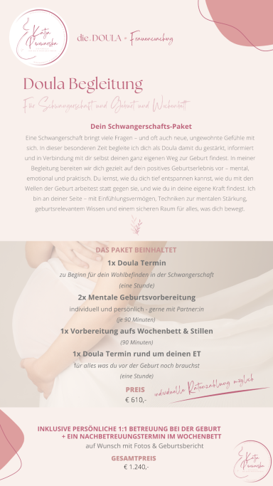 Doula Begleitung in der Schwangerschaft