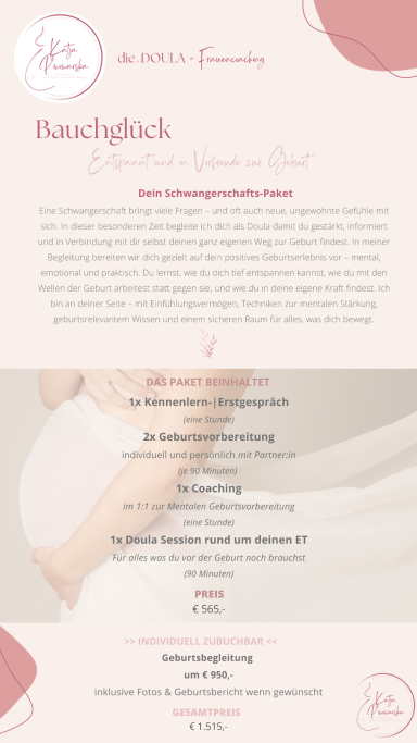 Bauchglück • Buchungspaket
